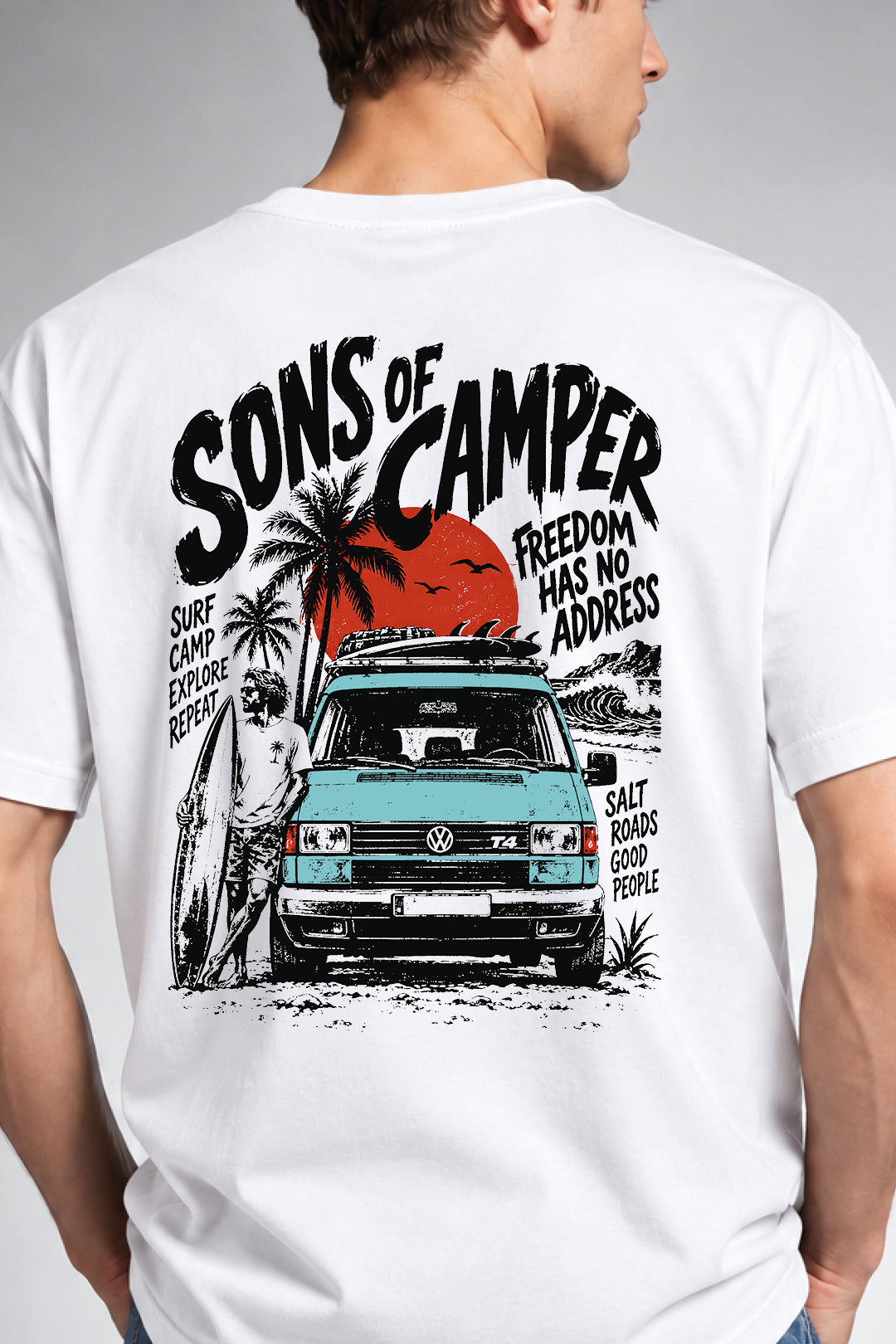 Camiseta Beach | Sons of Camper