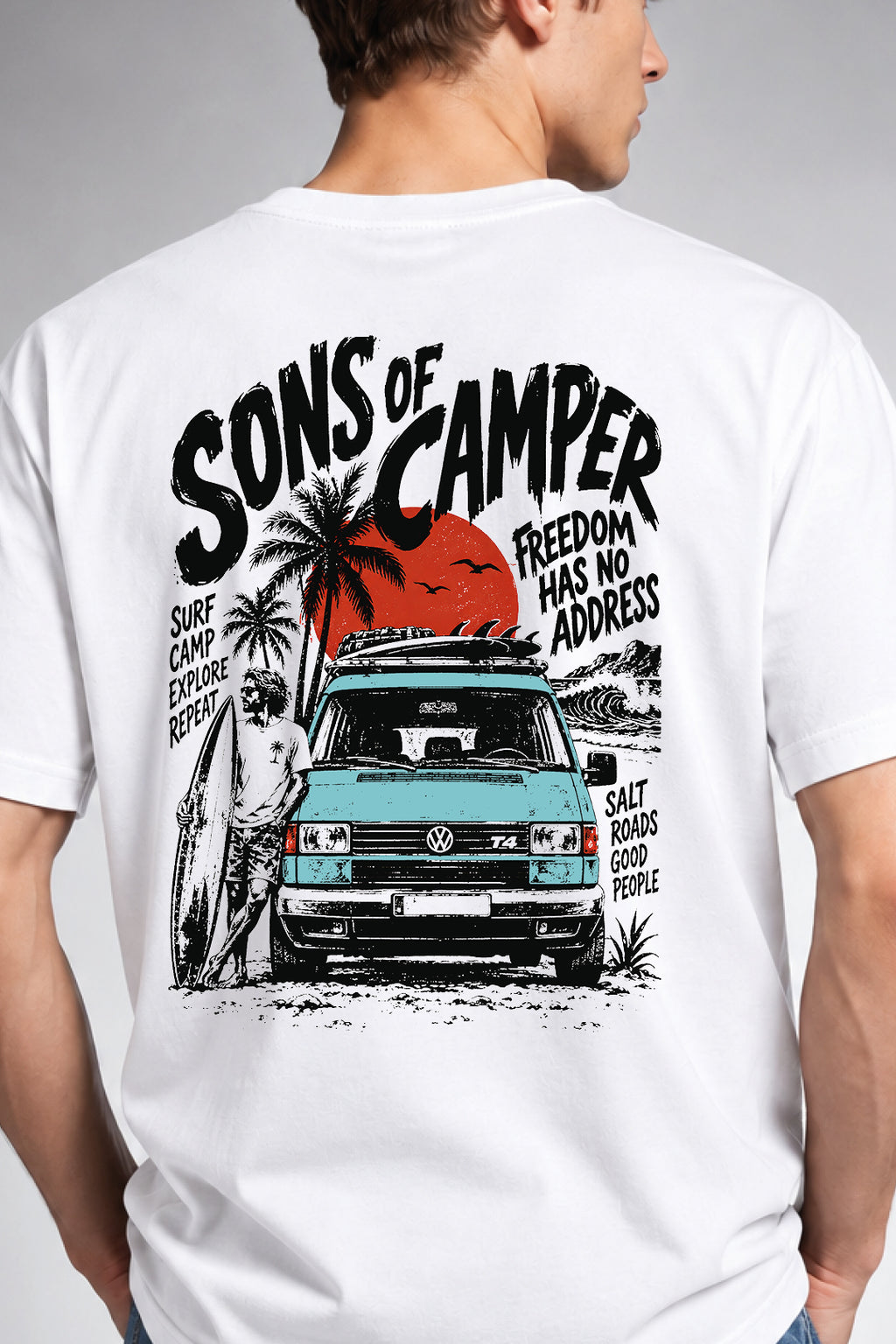 Camiseta Beach | Sons of Camper