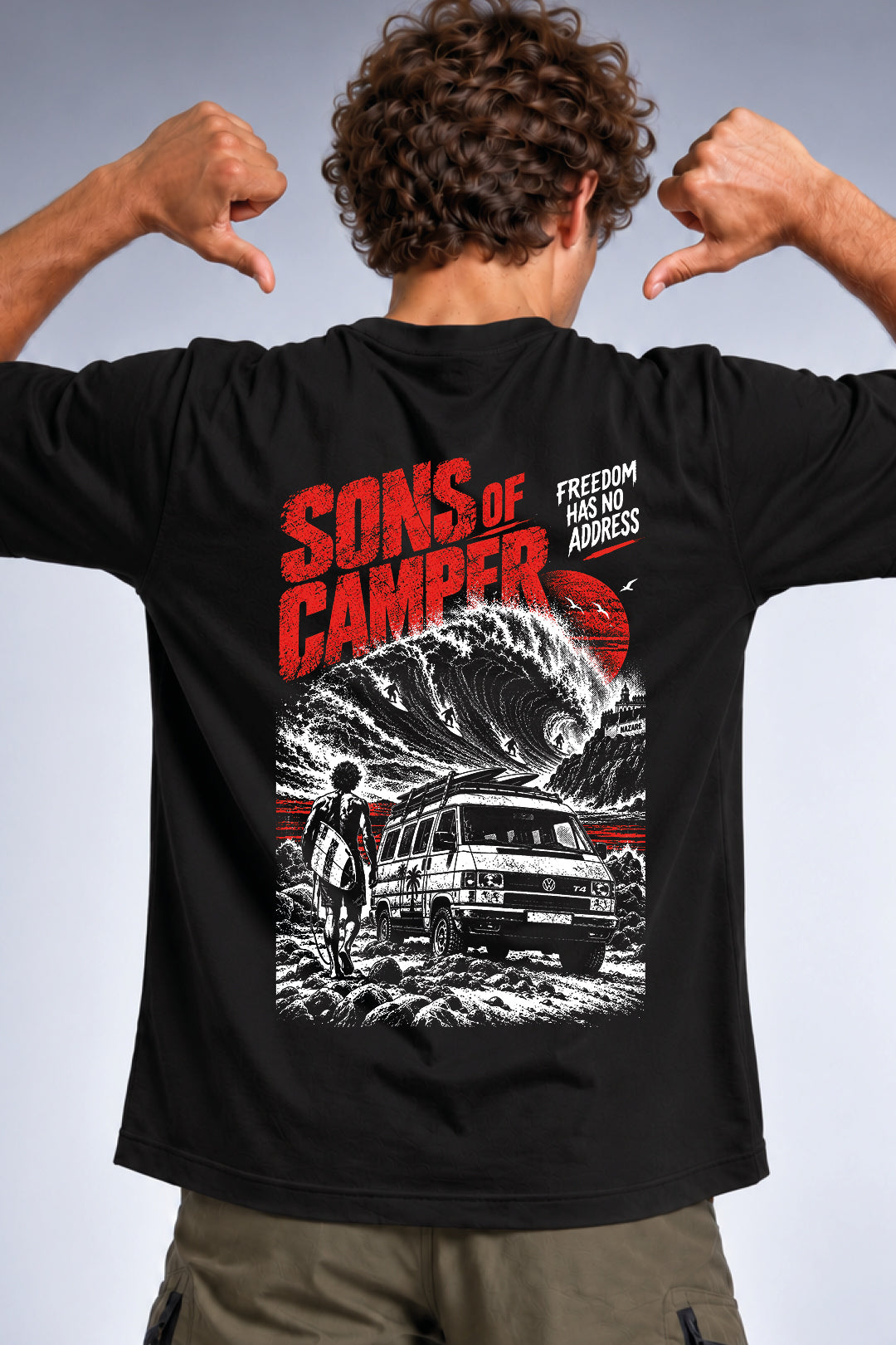 Camiseta Nazare | Sons of Camper