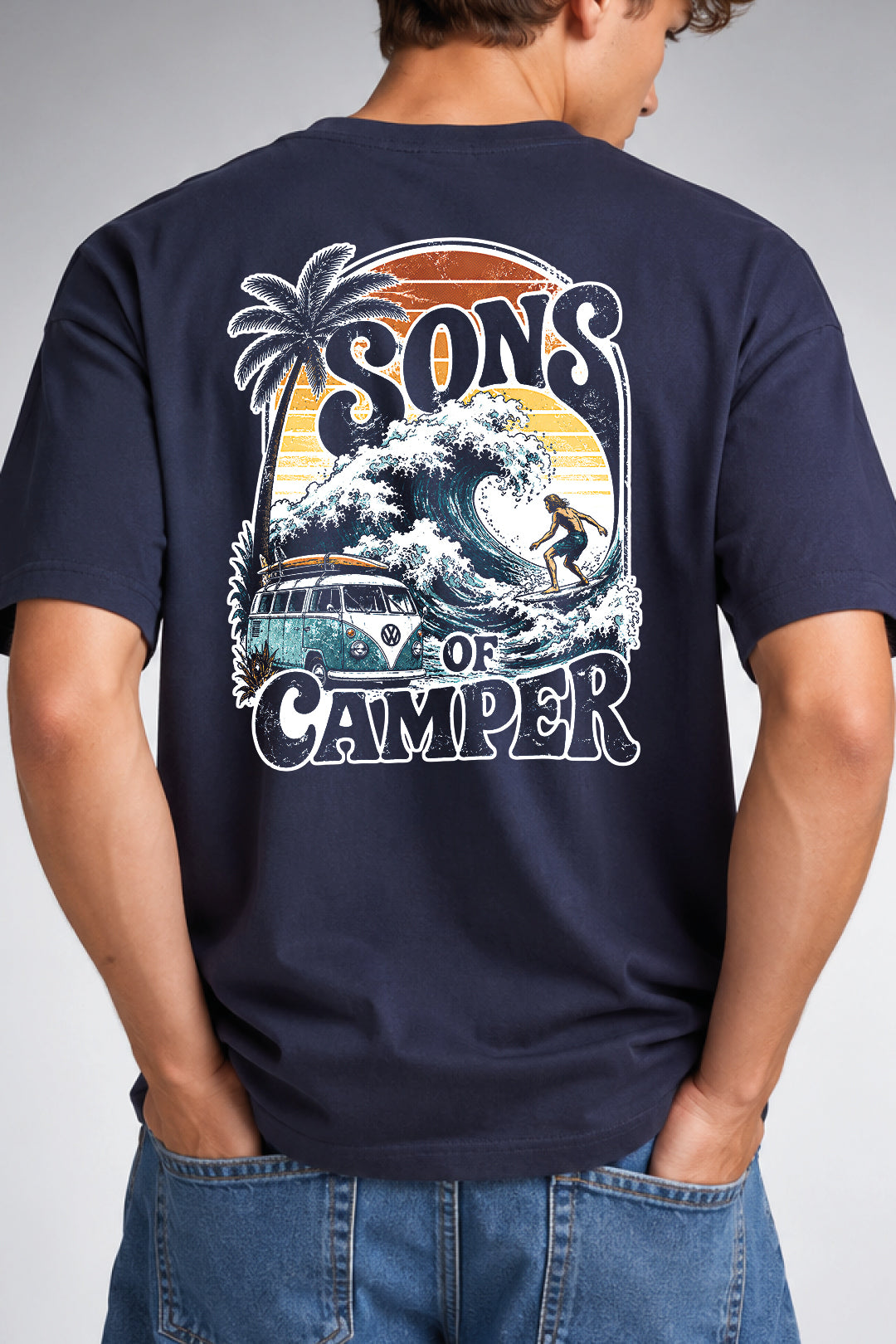 Camiseta Ola | Sons of Camper