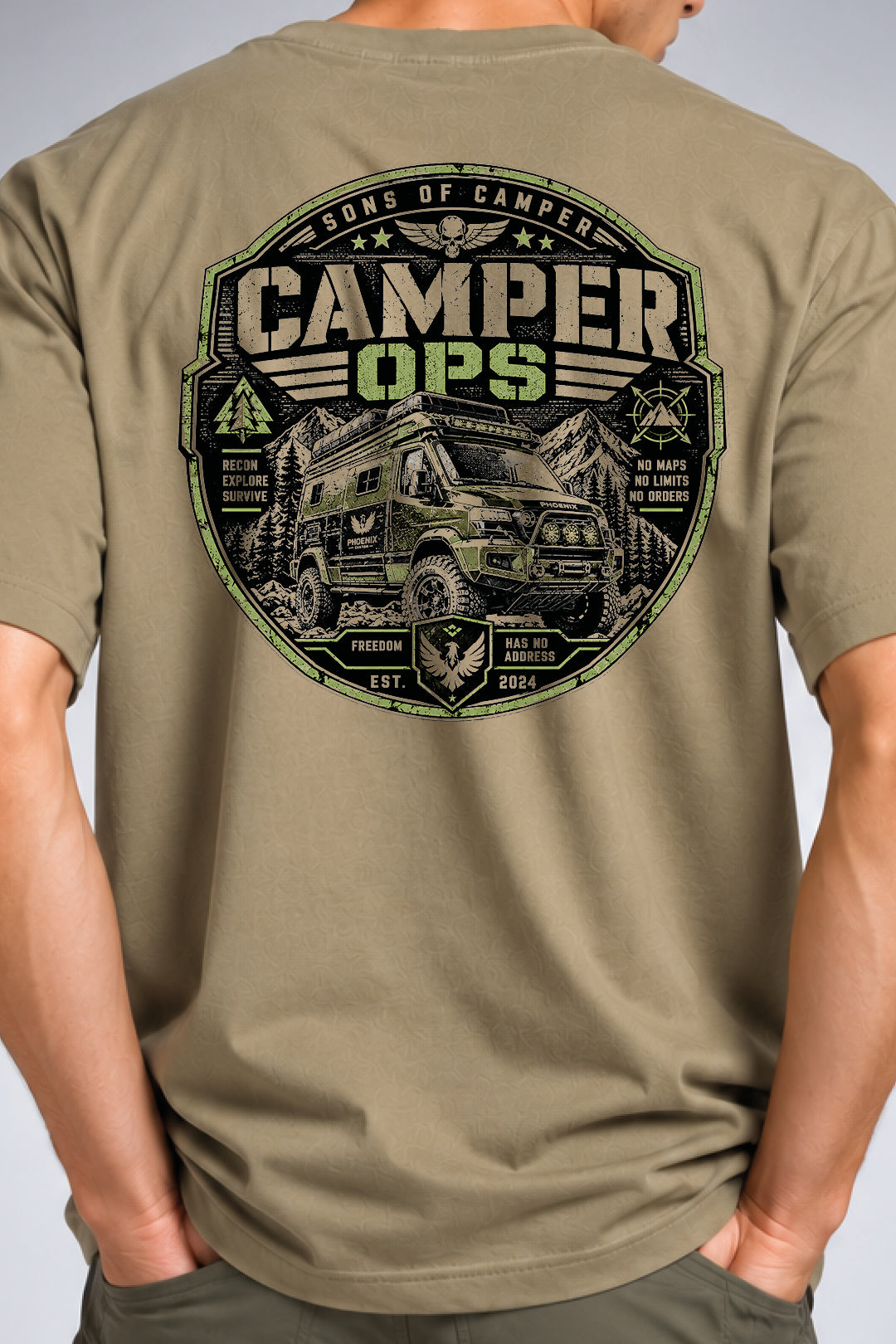 Camiseta Ops | Sons of Camper