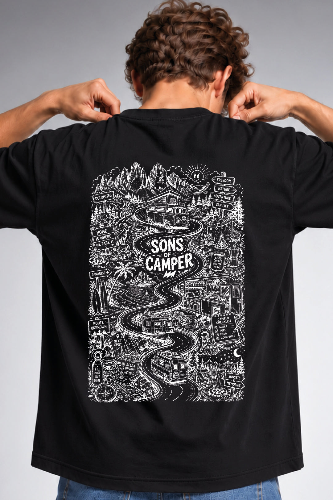 Camiseta Route | Sons of Camper