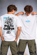 Camiseta Snow Sons of Camper color Blanco, vista hombre