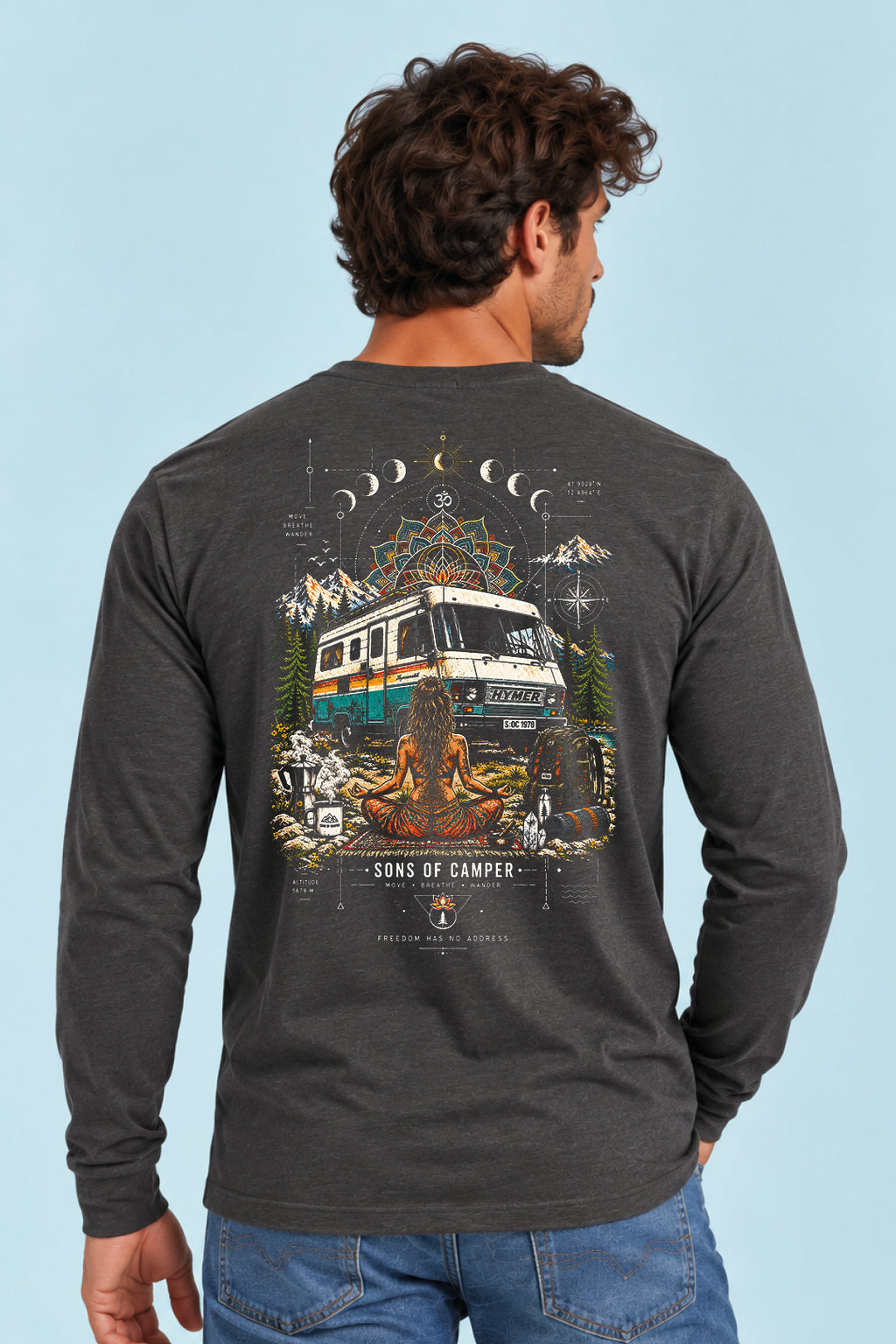 Camiseta manga larga Chakra