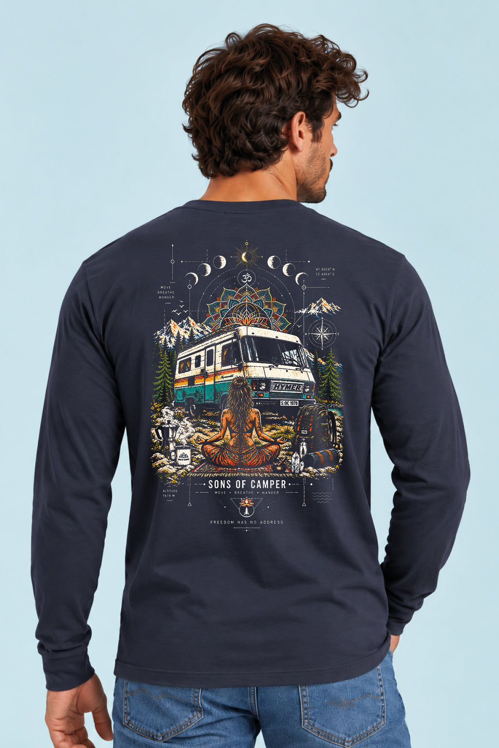 Camiseta manga larga Chakra