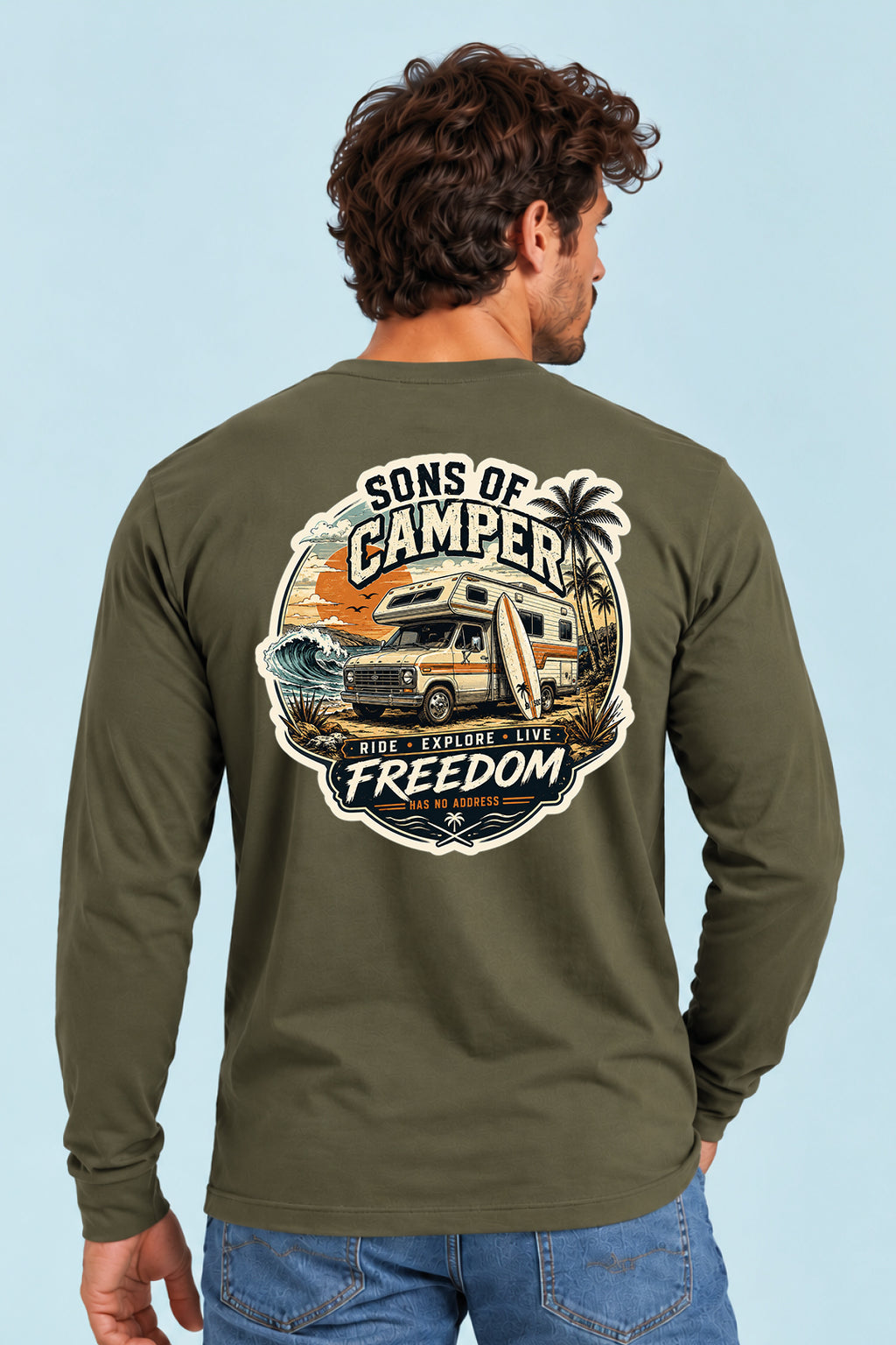 Camiseta manga larga Freedom