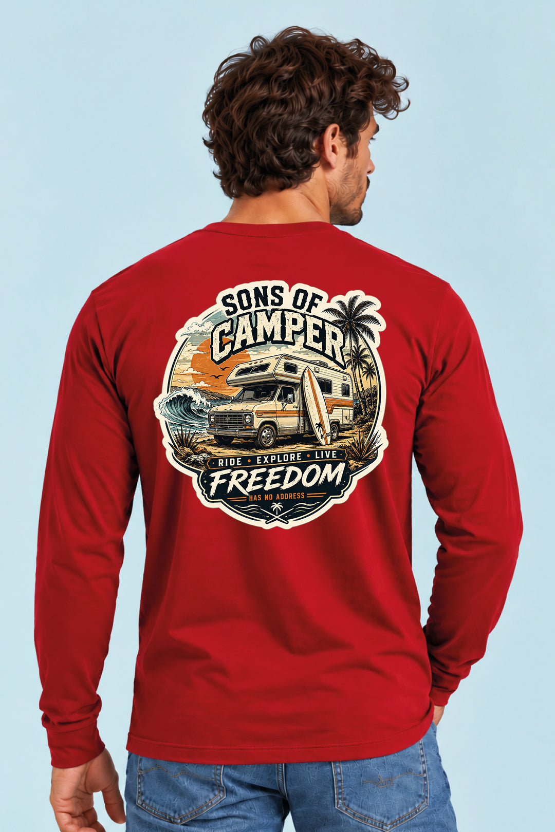 Camiseta manga larga Freedom