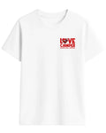 Camiseta Love Camper Pocket White con logo en el pecho en color Blanco