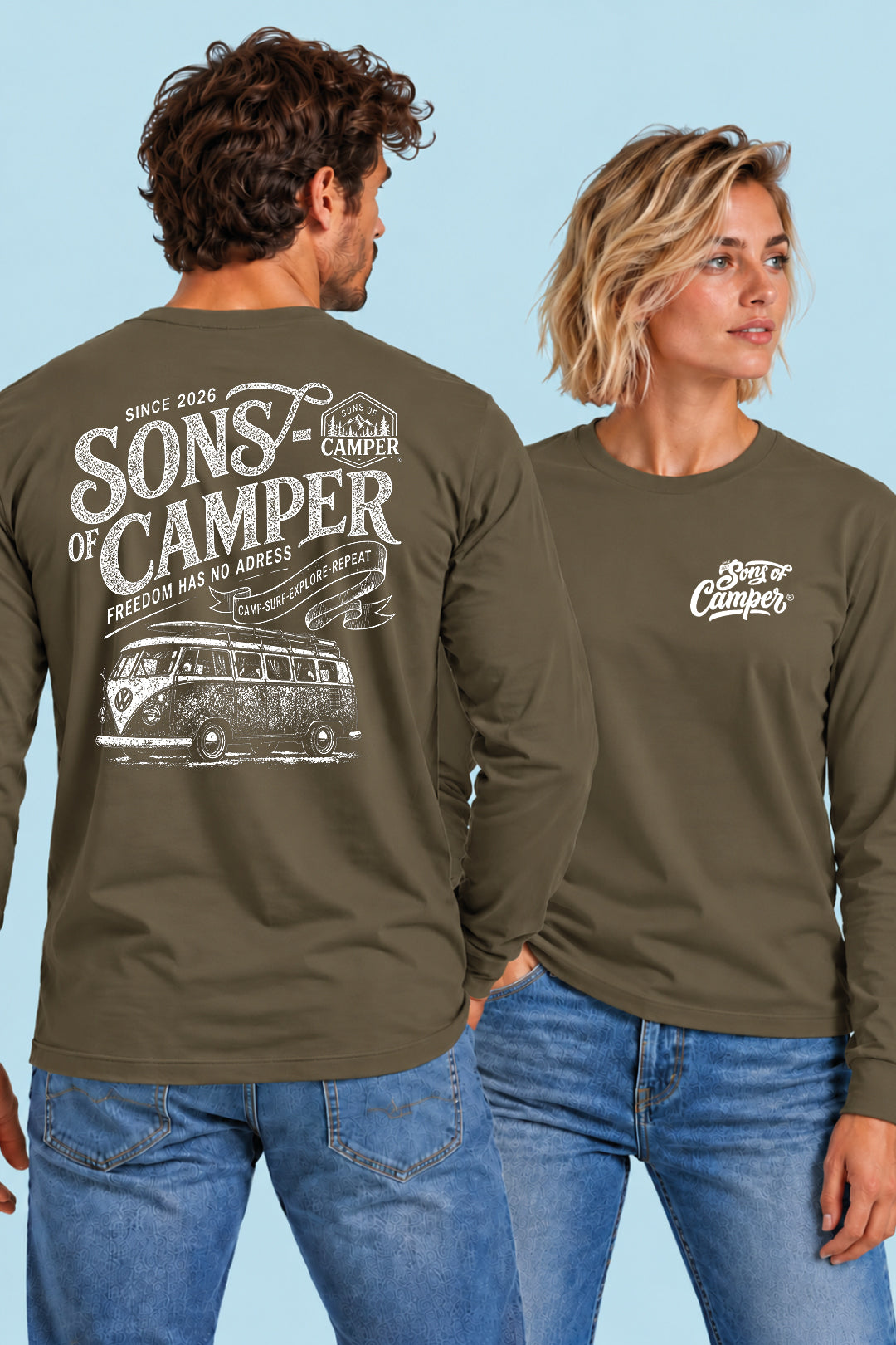 Camiseta manga larga Campsurf Sons of Camper