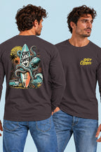 Camiseta manga larga Galicia Sons of Camper color Antracita, vista hombre