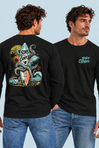 Camiseta manga larga Galicia Sons of Camper color Negro, vista hombre
