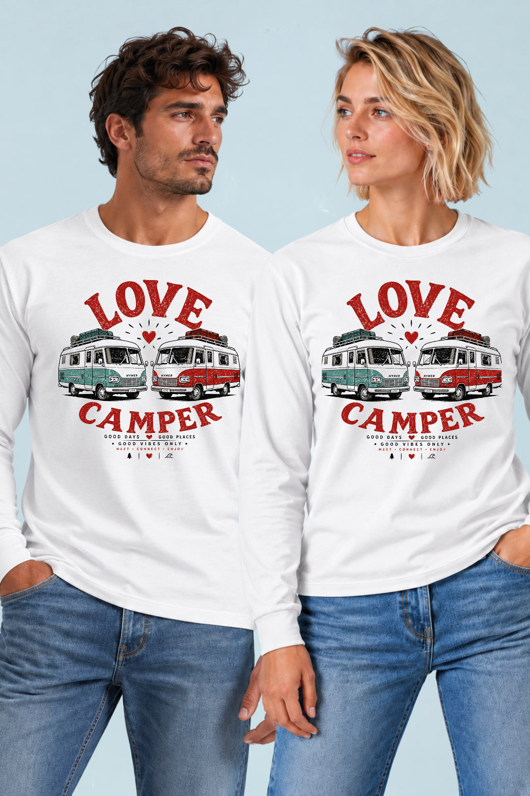 Camiseta manga larga Love Camper Hymer Dúo Sons of Camper