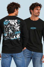 Camiseta manga larga Radical Sons of Camper color Negro, vista hombre