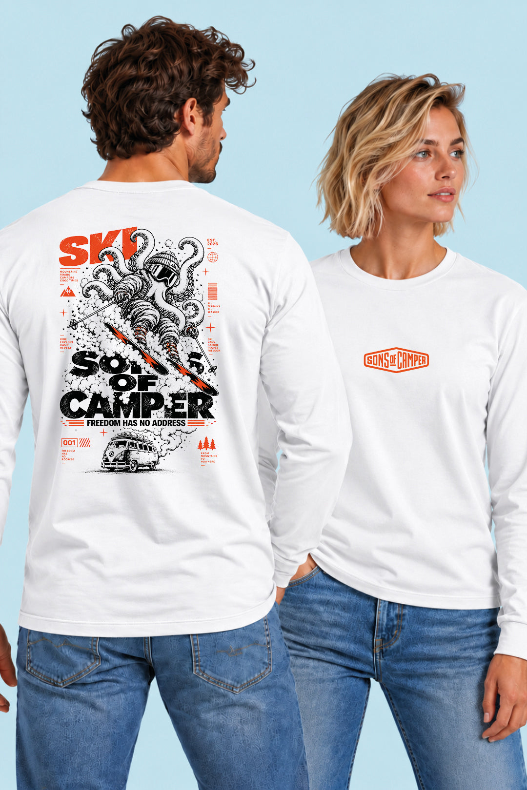 Camiseta manga larga Ski Sons of Camper