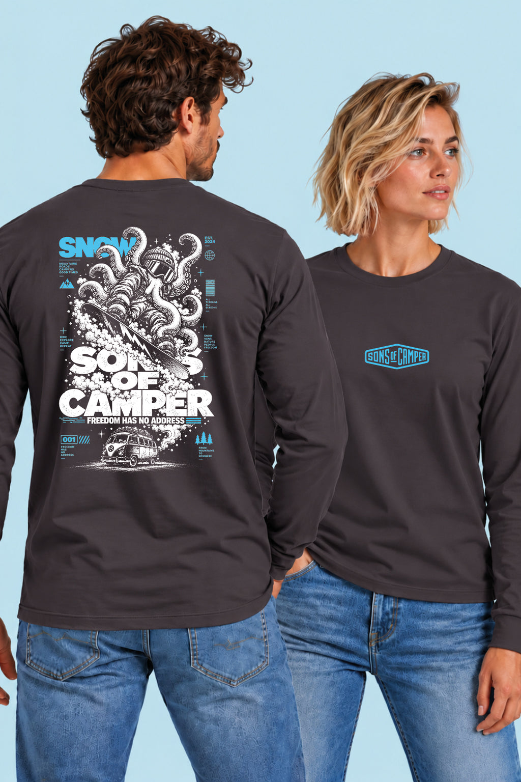 Camiseta manga larga Snow Sons of Camper
