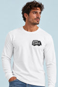 Camiseta manga larga T 1 Sons of Camper color Blanco, vista hombre