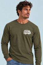 Camiseta manga larga T 1 Sons of Camper color Caqui, vista hombre