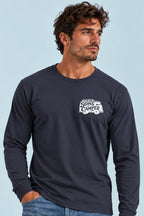 Camiseta manga larga T 1 Sons of Camper color Navy, vista hombre