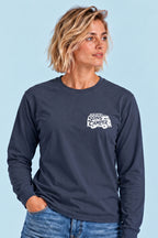Camiseta manga larga T 1 Sons of Camper color Navy, vista mujer