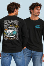 Camiseta manga larga Wander Sons of Camper color Negro, vista hombre