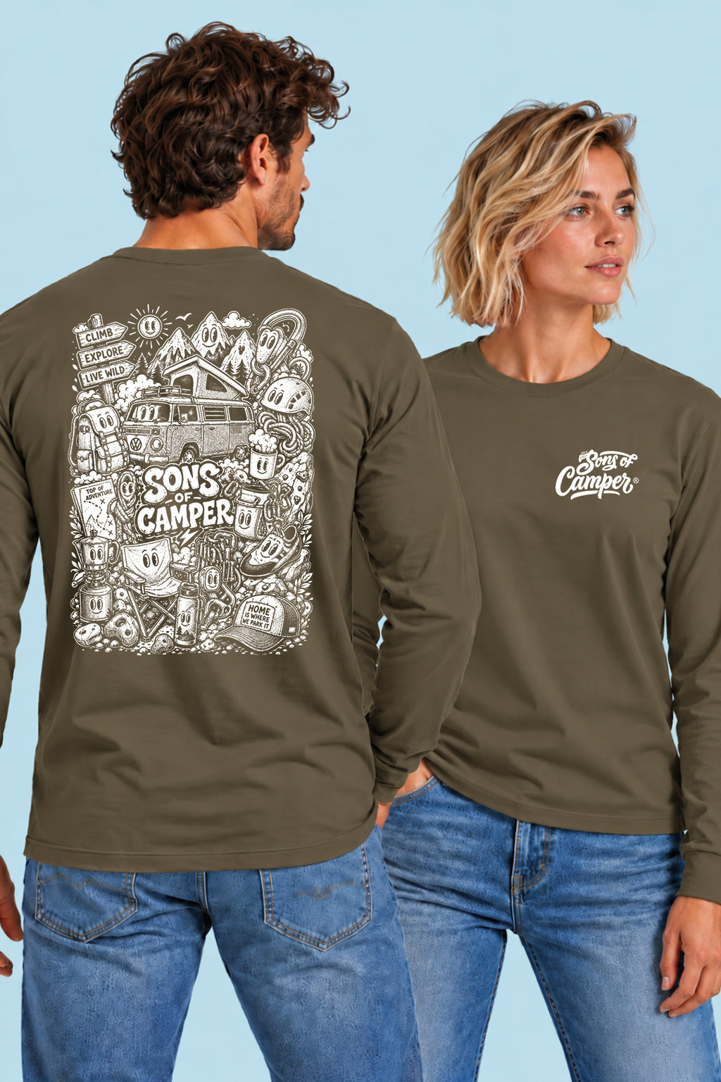 Camiseta manga larga Wild Sons of Camper