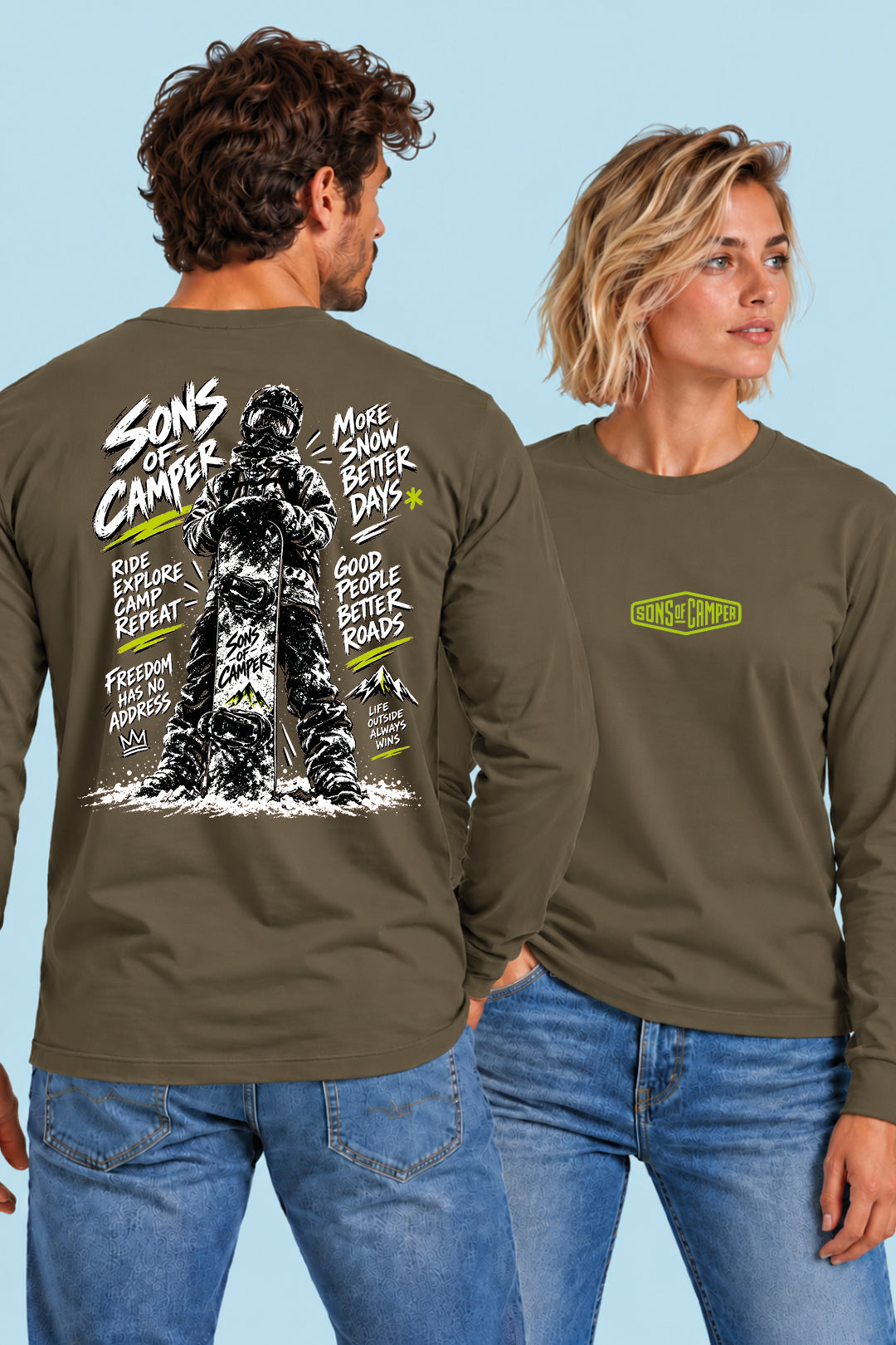 Camiseta manga larga Zermatt Sons of Camper