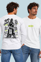 Camiseta manga larga Zermatt Sons of Camper color Blanco, vista hombre