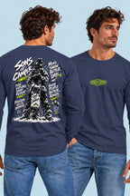 Camiseta manga larga Zermatt Sons of Camper color Navy, vista hombre