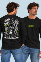 Camiseta manga larga Zermatt Sons of Camper color Negro, vista hombre