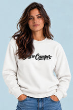 Sudadera Basic Sons of Camper color Blanco, vista mujer