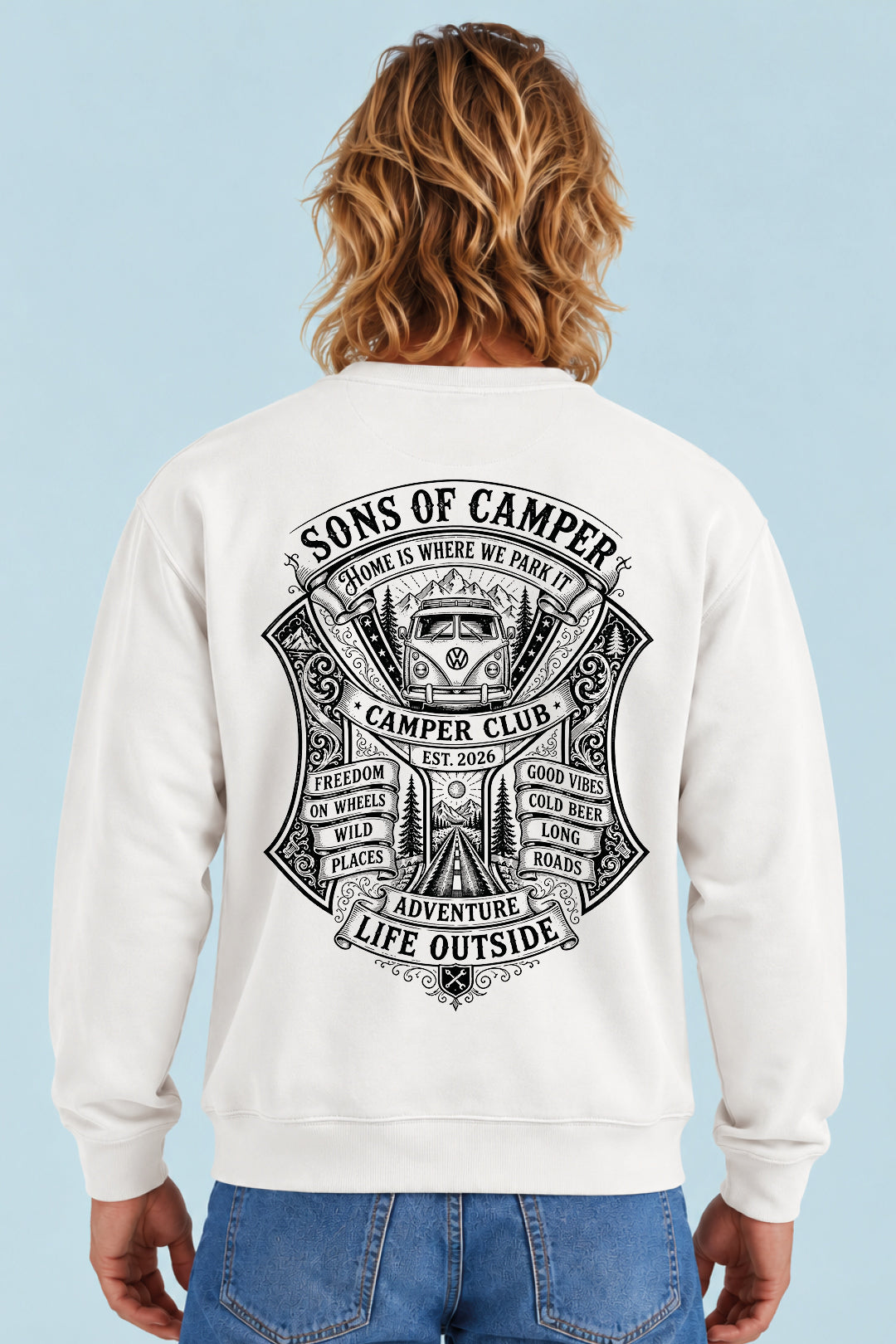 Sudadera Club de Sons of Camper, vista principal