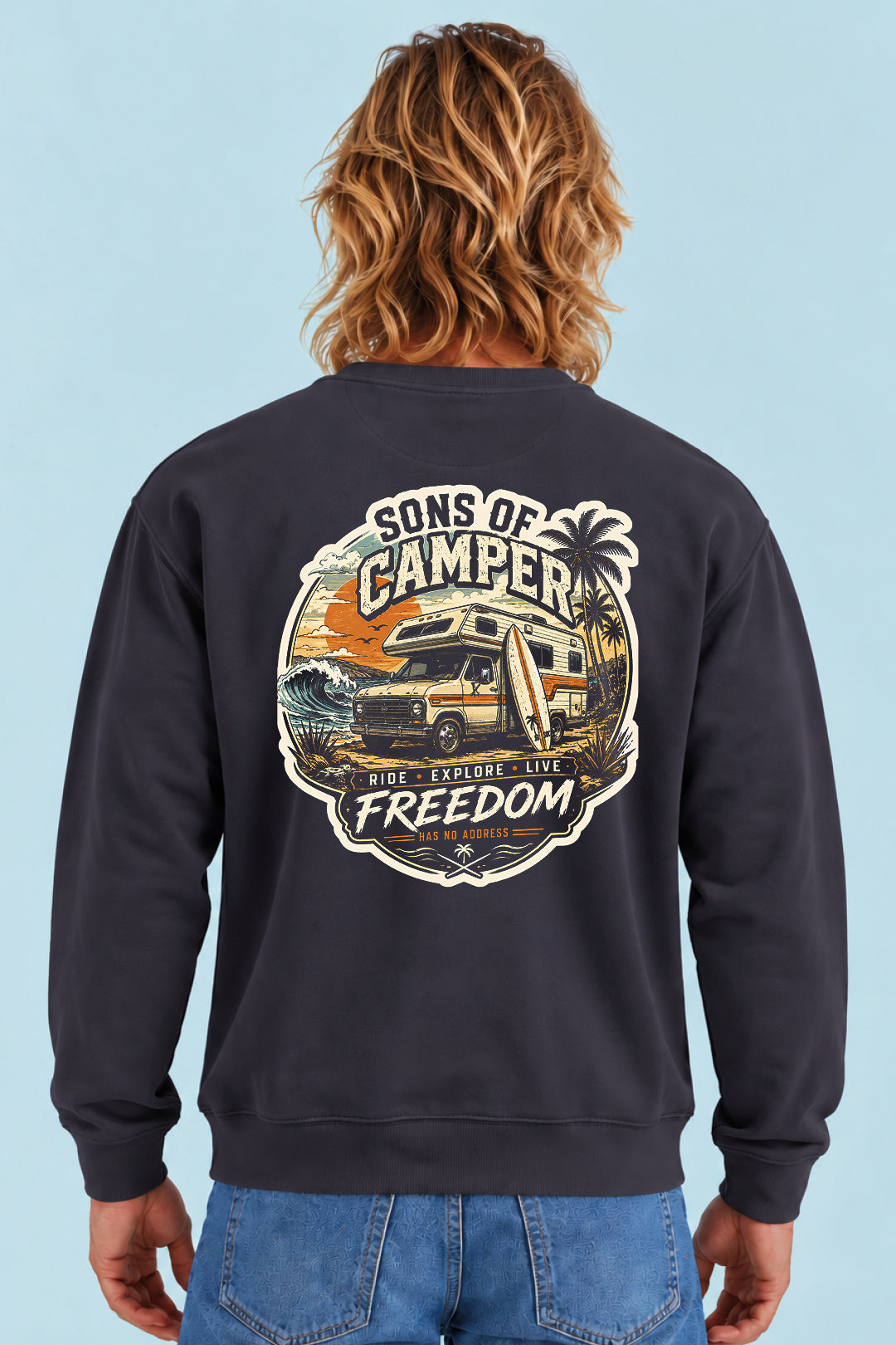 Sudadera Freedom de Sons of Camper, vista principal