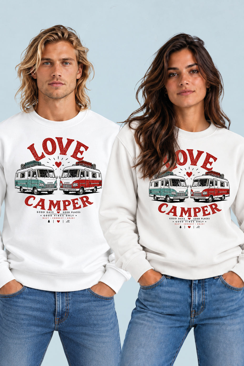 Sudadera Love Camper Hymer Dúo Sons of Camper
