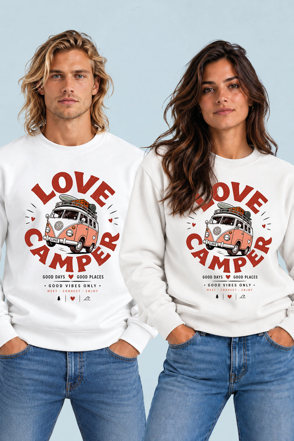 Sudadera Love Camper Bulli Classic Sons of Camper