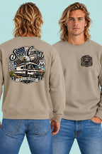 Sudadera Mario Sons of Camper color Arena, vista hombre
