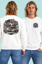 Sudadera Mario Sons of Camper color Blanco, vista hombre