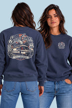 Sudadera Mario Sons of Camper color Navy, vista mujer