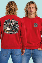 Sudadera Mario Sons of Camper color Rojo, vista hombre