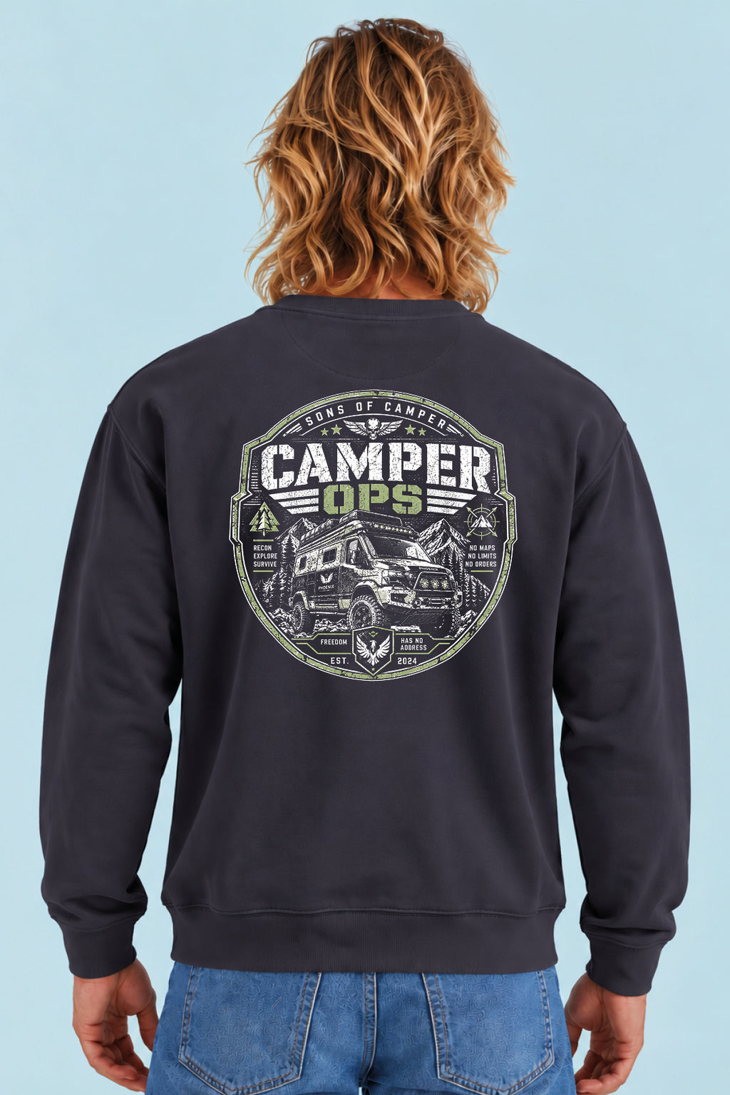 Sudadera Ops de Sons of Camper, vista principal