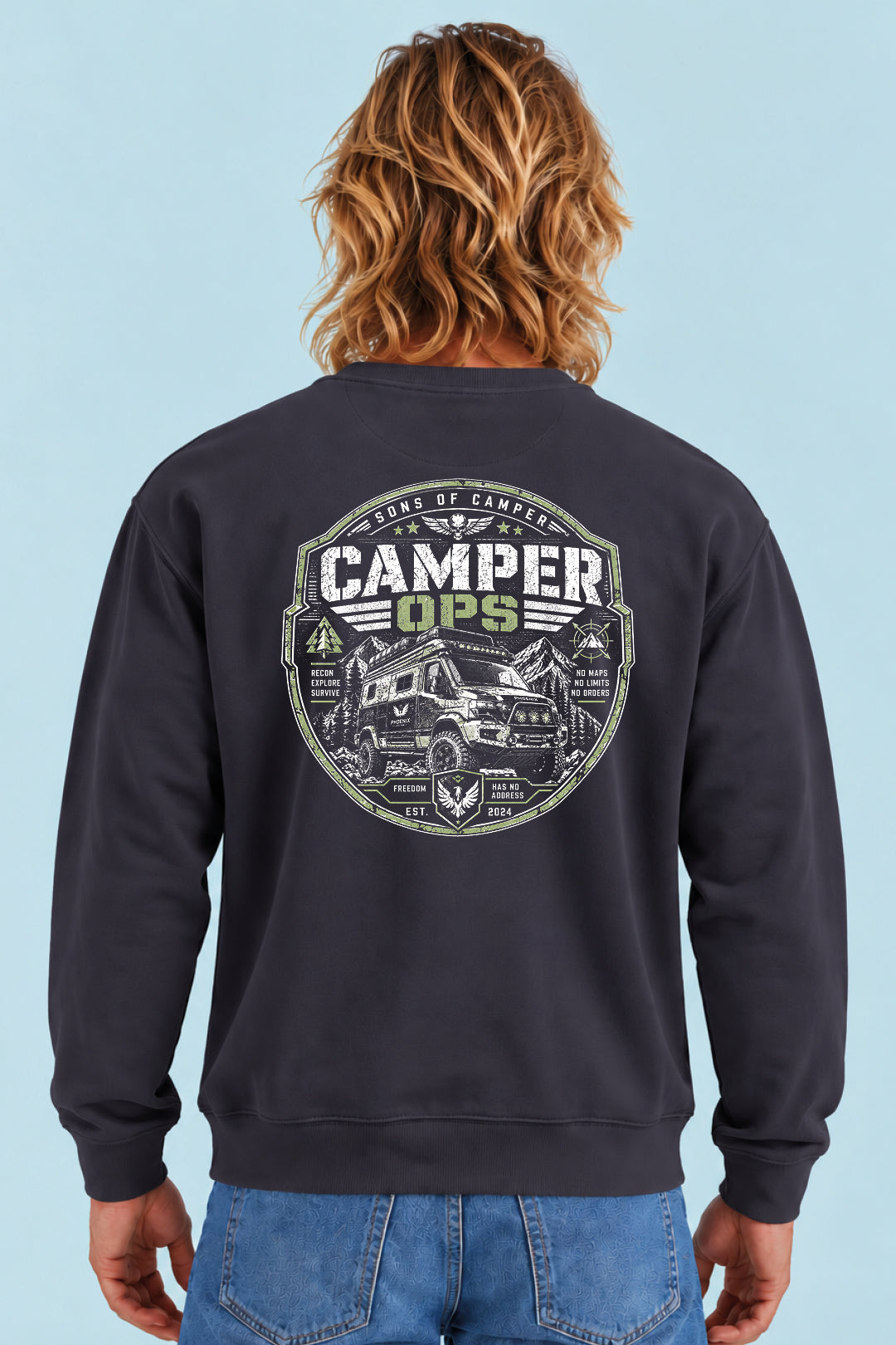 Sudadera Ops de Sons of Camper, vista principal