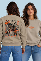 Sudadera Radical Sons of Camper color Arena, vista mujer