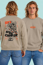 Sudadera Ski Sons of Camper color Arena, vista hombre