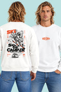 Sudadera Ski Sons of Camper color Blanco, vista hombre