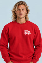 Sudadera T 1 Sons of Camper color Rojo, vista hombre