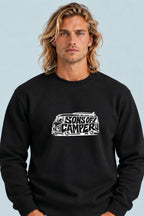 Sudadera T 4 Sons of Camper color Negro, vista hombre