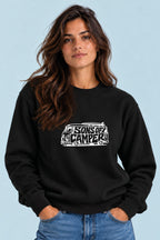 Sudadera T 4 Sons of Camper color Negro, vista mujer