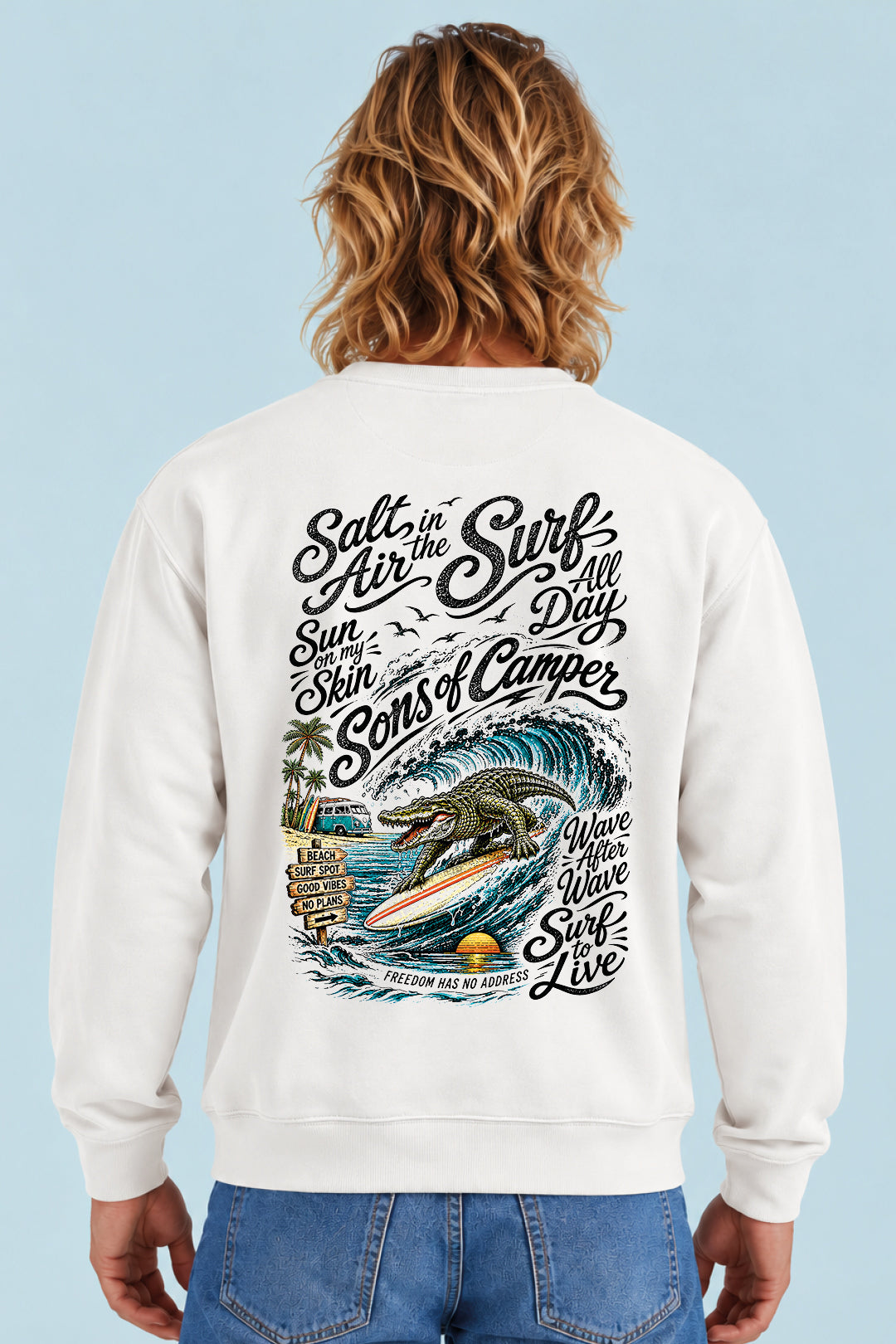 Sudadera Tube de Sons of Camper, vista principal