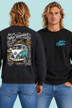 Sudadera Wander Sons of Camper color Negro, vista hombre
