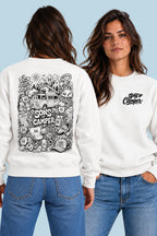 Sudadera Wild Sons of Camper color Blanco, vista mujer
