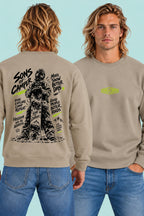 Sudadera Zermatt Sons of Camper color Arena, vista hombre